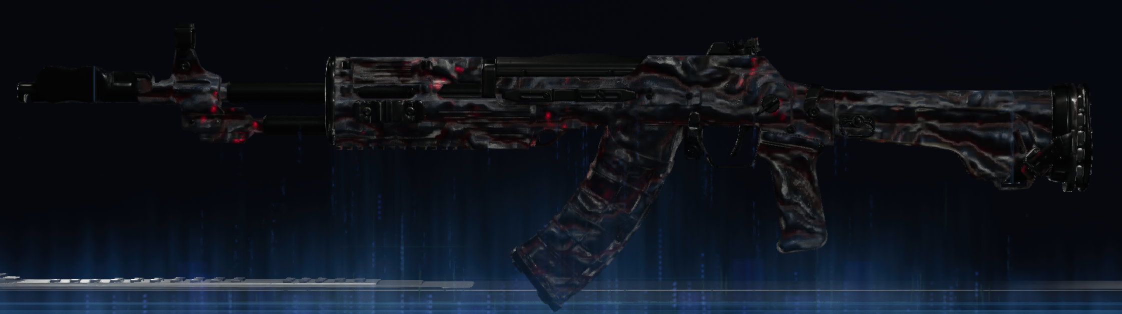 Rendu du camouflage Apocalypse sur AN-94